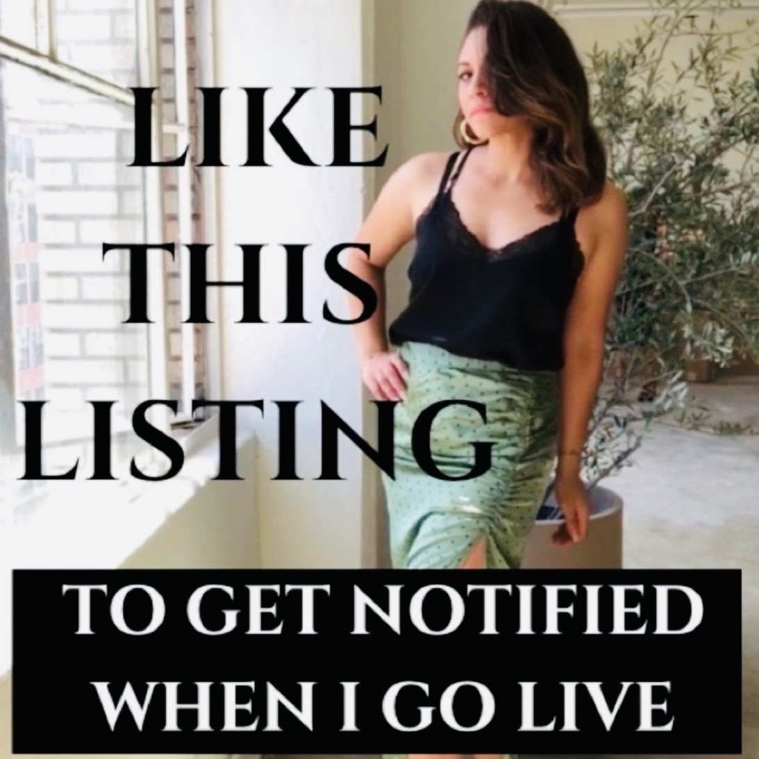 Caymielyn promoting live auction shows